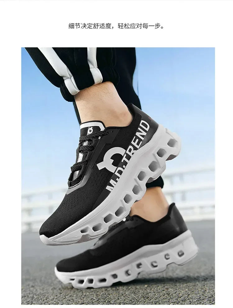 Men Sports Shoes Luxury Casual Sneakers Mesh Running Shoes Summer Lightweight Platform Fashion Basketball Walking Shoes for Men