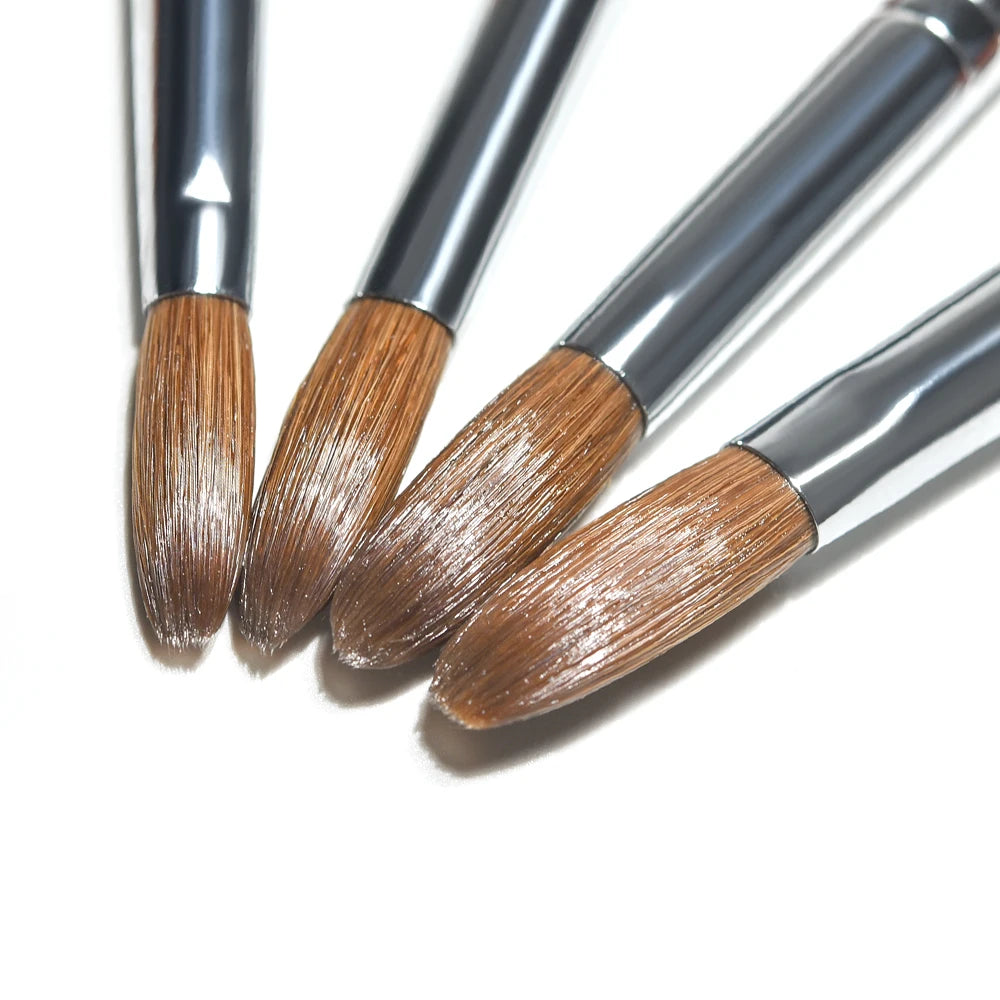 Pincel Profesional para Uñas Acrílicas KADS – Kolinsky Sable UV Gel