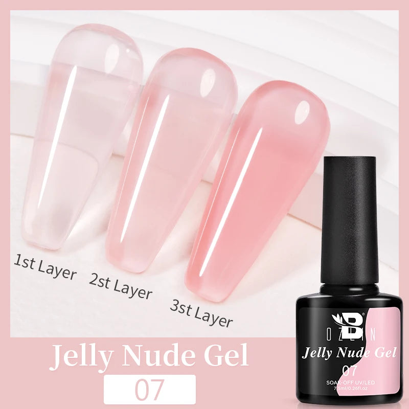 AWStorG 15ML Nail Tips Glue Gel For Falses Nail Tips Fast Extension 3 IN 1 Function Nails Art Transparent Gel Polish Soak Off UV