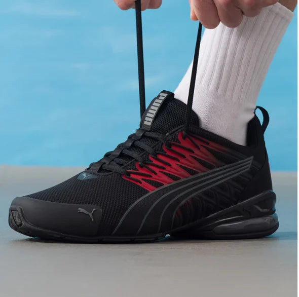 Puma Men Mid Top Running Shoes Comfortable Lightweight Breathable Non Slip Sneakers 379601-39