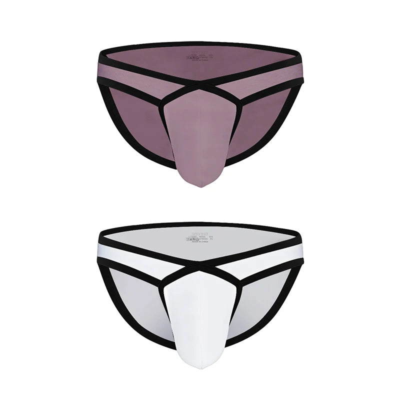 Men Modal 3D Pouch Briefs Athletic Sports Male Breathable Skin-friendly Soft Underwear High Stretch Underpants for Daily Wear