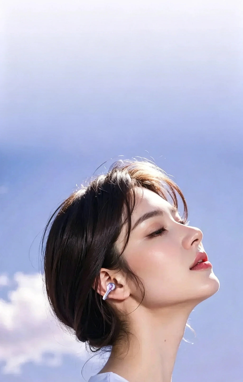 Bluetooth 5.4 Wireless Earphones with Digital Display Dolby-Quality Hi-Fi Audio Dynamic Sound Range and Integrated Call Mic