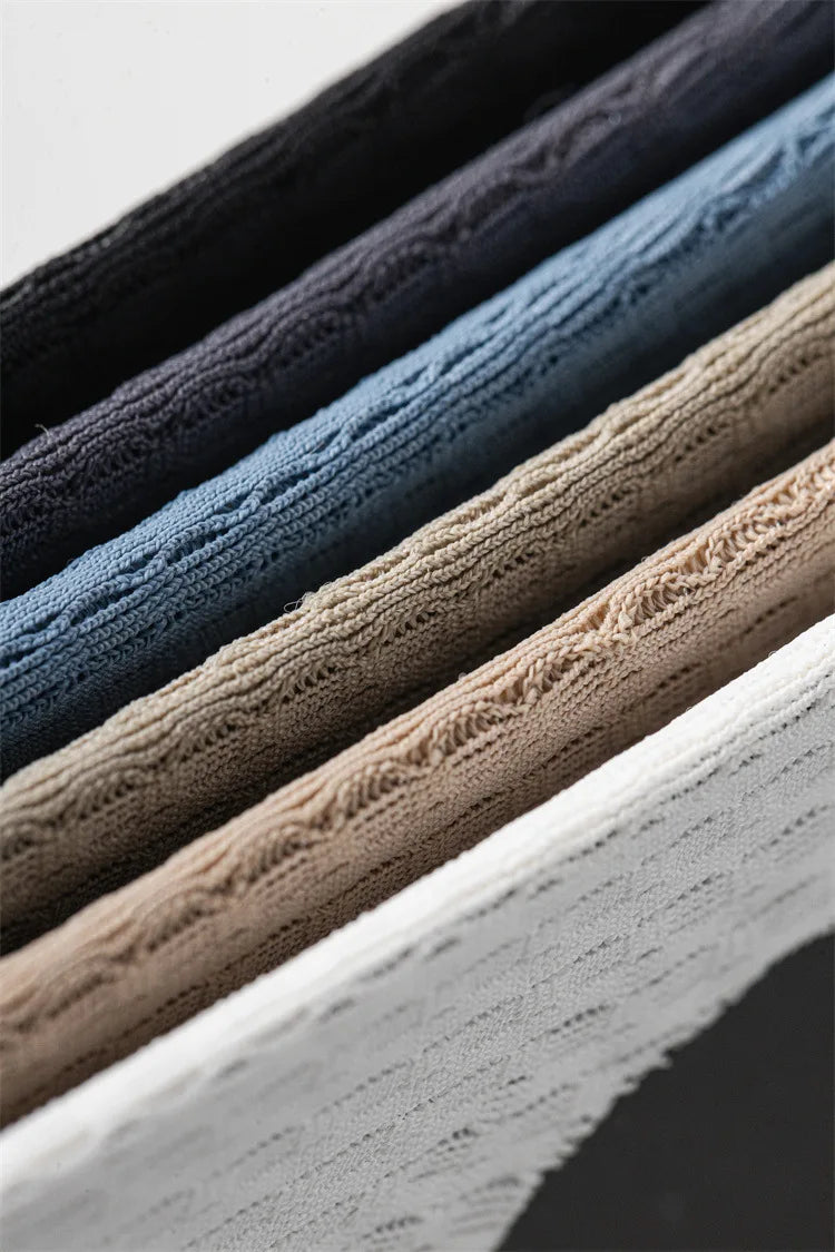 Men's Low Cut Ankle Boat Socks Summer Thin Breathable Invisible No Show Socks Men Male Silicone Anti-slip Ice Silk Sock Slippers