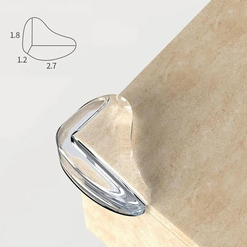 2pcs/set Silicone Transparent Safety Table Edges Corner Cover Protector Security Protection From Children Baby Furniture Guards