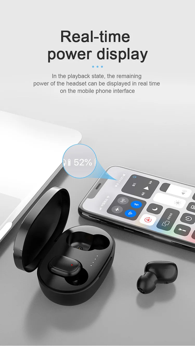 Bluetooth Earphones In ear Wireless Earphones Bluetooth 5.0 Mobile Phones Headsets Sports Cycling Headphones With Microphones