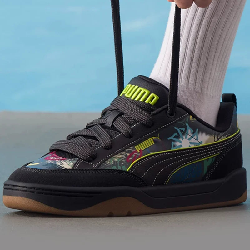 PUMA Unisex 2026 Summer New Low-Top Chunky Bread Sneakers Casual Sports Skate Shoes 406664-01