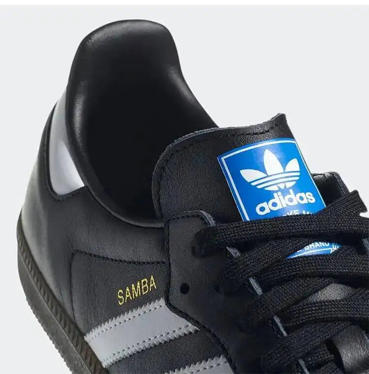 Adidas Official Authentic SAMBA OG Clover Men's And Women's Casual Board Shoes B75807