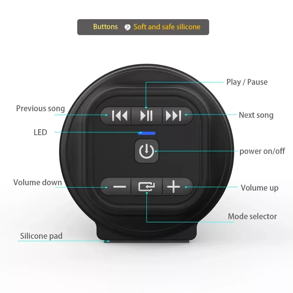 Portable Super Powerful Sound Bar Wireless Bluetooth Speaker Surround Stereo Home TV Sound Box Subwoofer FM Radio Caixa De Som