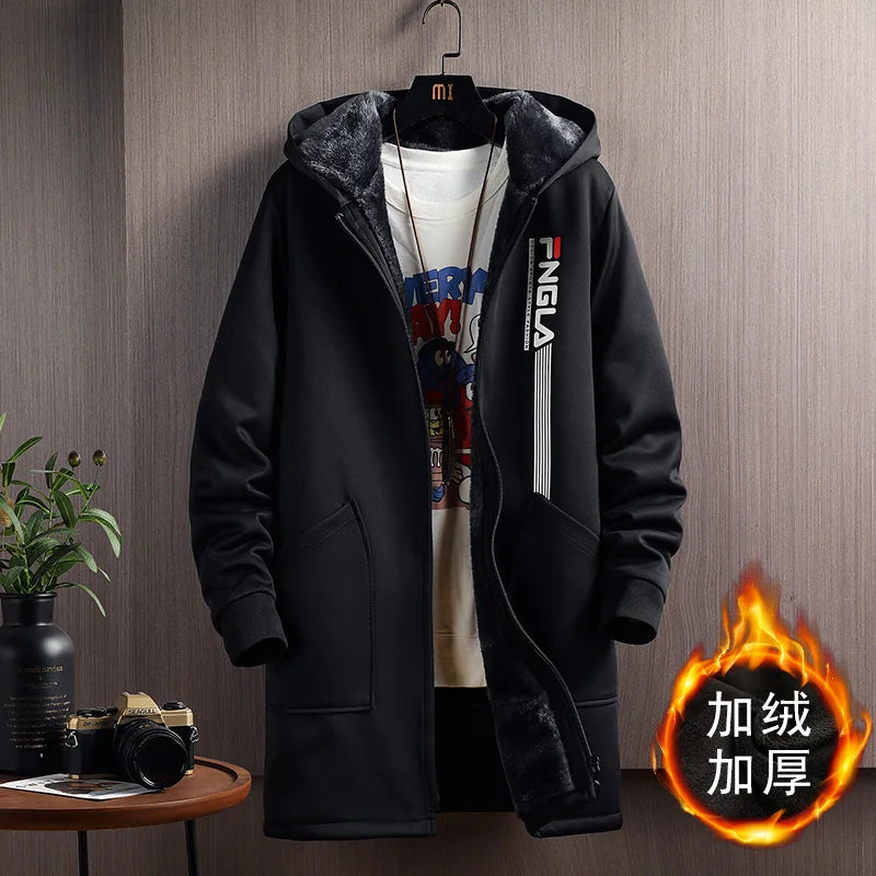 2025 new arrival winter coat mens high quality trench coat men,autumn men's casual jackets fashion trench coat,size M-5XL FY097