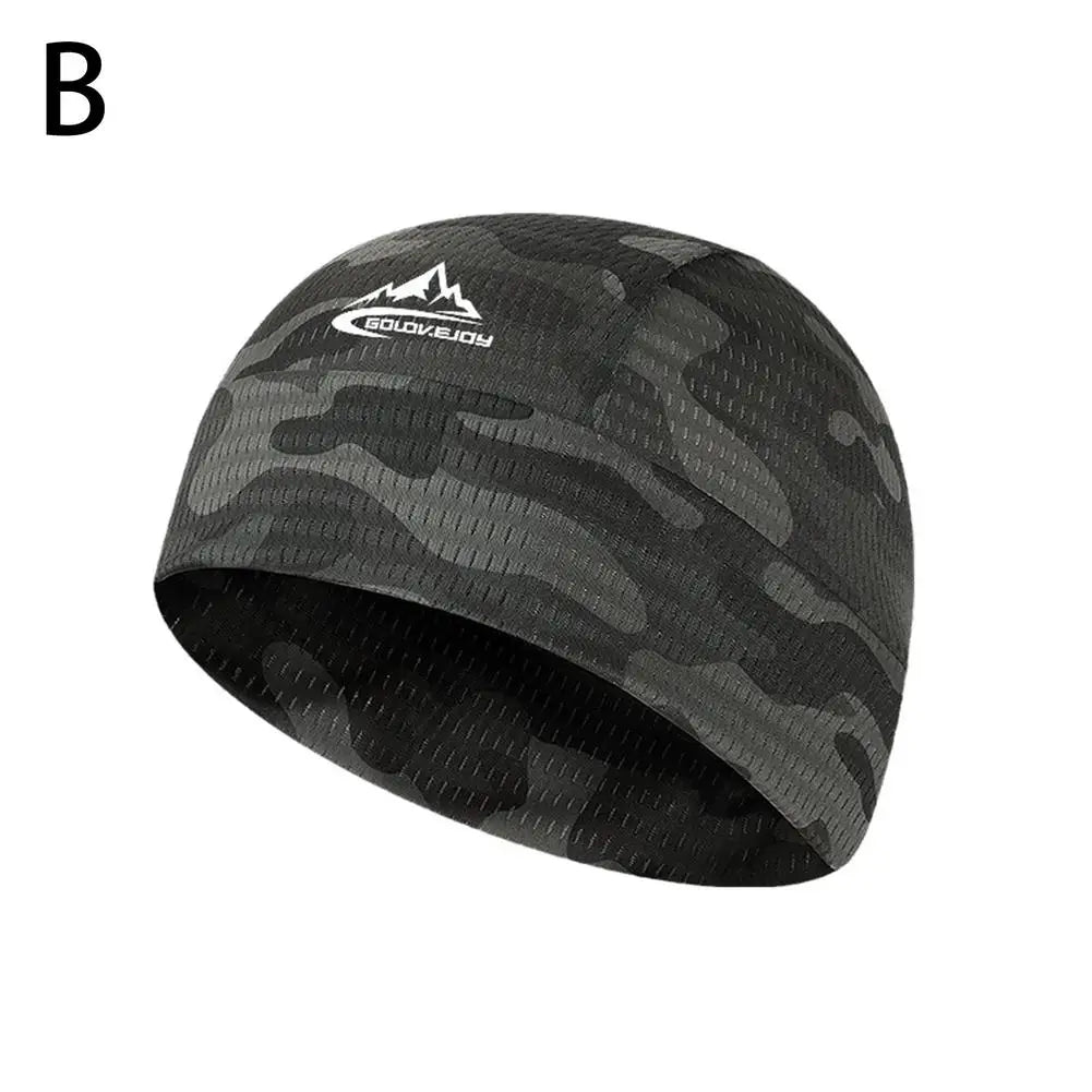 Cooling Skull Cap Helmet Lining Breathable Sweat Wicking Cycling Sports Running Hat Comfortable Outdoor Hiking Cap Quick Dry Cap