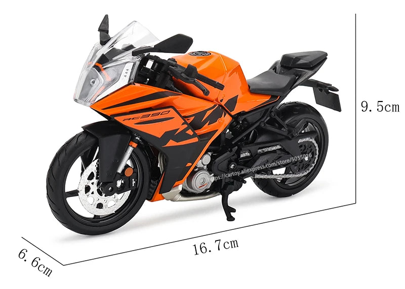 Maisto 1:12 KTM RC 390 simulation alloy motocross authorized motorcycle model toy car Collecting gifts