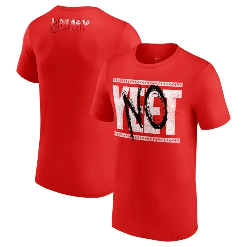 Streetwear Men's Jey Uso Yeet T-Shirt Print Men Women Tee Summer Short Sleeve Top Oversized Gym Clothing Tough Guy Sportwear New