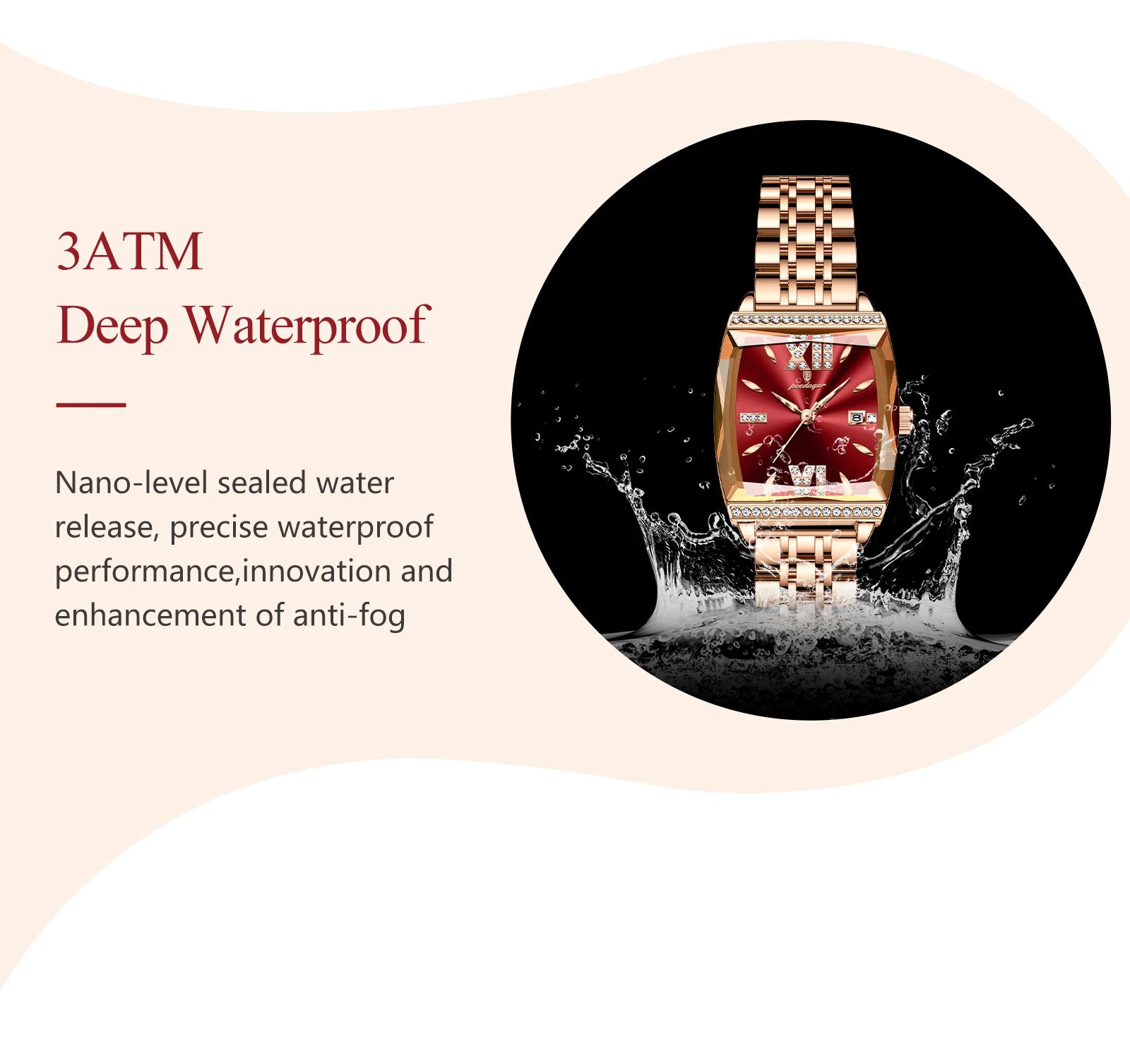 POEDAGAR Fashion Watch For Woman High Quality Waterproof Date Elegant Ladies Watch Stainless Steel Original Women Quartz Watches