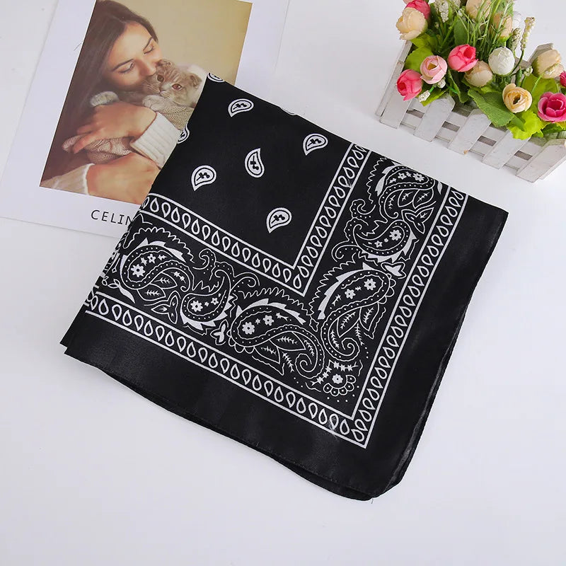 Tough Headwear Large Bandana Headband - Handkerchief Bandanas for Men & Women - Paisley Bandana Pack - Cowboy Scarf COSTUME
