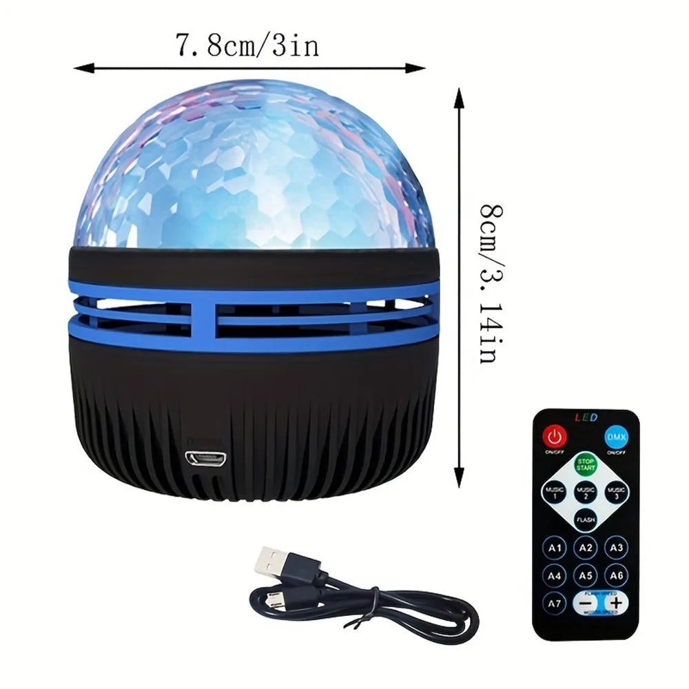 Proyector LED Cielo Estrellado con Aurora Boreal y Control Remoto