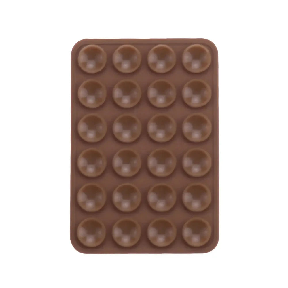 2pcs Double Sided Silicone Suction Cup Mobile Phone Suction Cup With Adhesive Pad Silicone Pad Rubber Suction Cup ï»¿