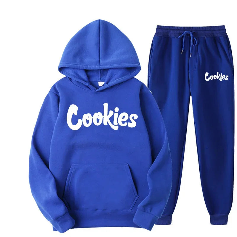 2024 men and women of the same fashion trend hoodie casual two-piece suit jacket pants fashion brand printing logo size S-3XL