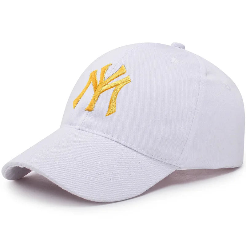 Fashion Letters MY Embroidery Baseball Cap For Women Men Cotton Unisex-Teens Snapback Flat Bill Hip Hop Tide Hats Visors Sun Hat