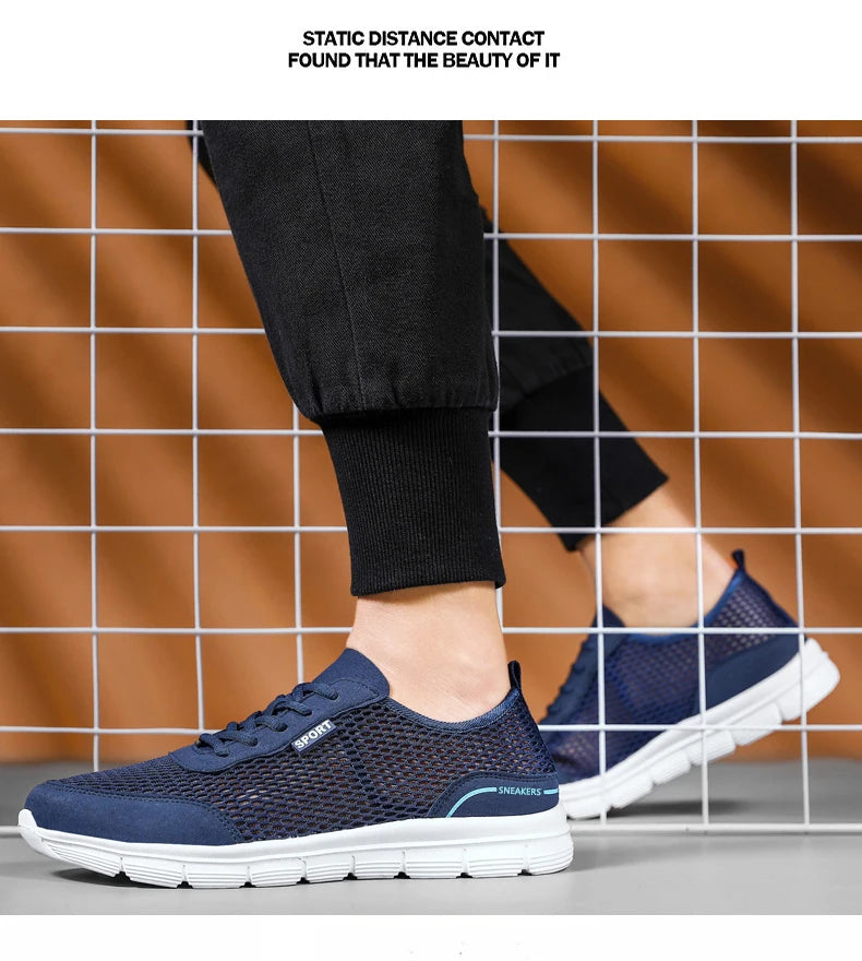 Men Shoes Autumn Soft Loafers Lazy Shoes Lightweight Cheap Mesh Casual Shoes Men Sneakers Tenis Masculino Zapatillas Hombre