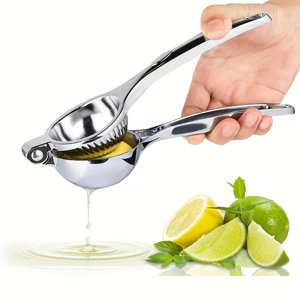 Exprimidor Manual de Acero Inoxidable – Para Limón y Cítricos