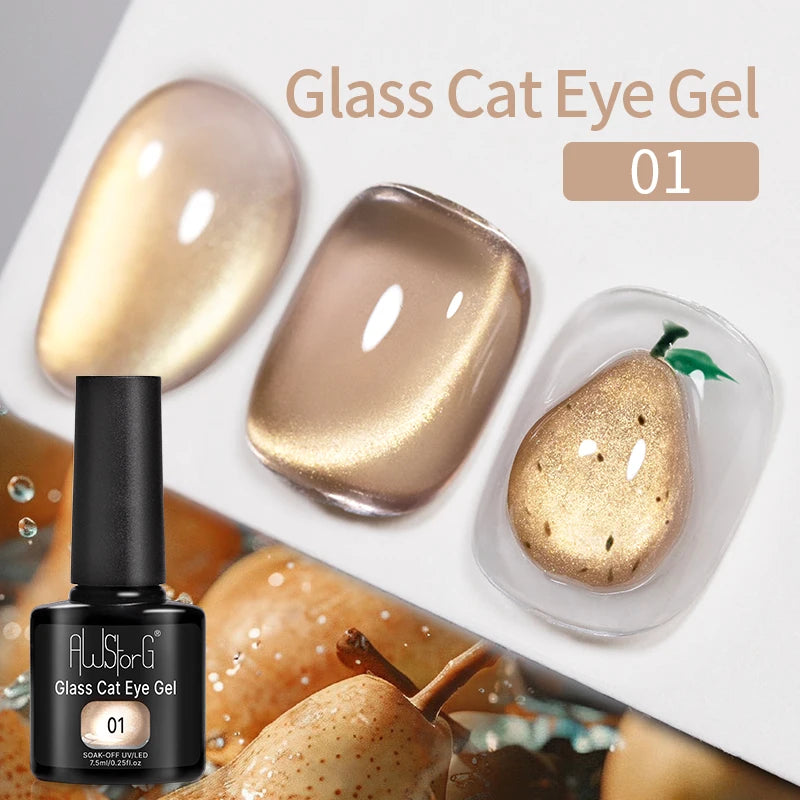 AWStorG 15ML Nail Tips Glue Gel For Falses Nail Tips Fast Extension 3 IN 1 Function Nails Art Transparent Gel Polish Soak Off UV