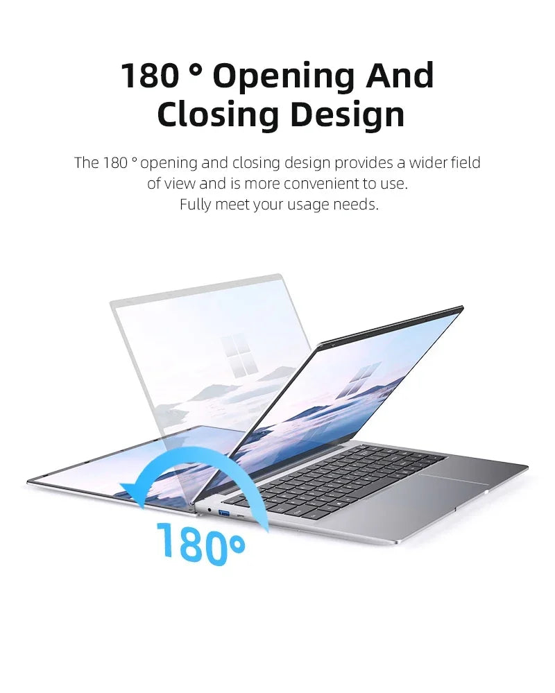 2025 Brand New Intel Core i7 8650U Laptop Windows 11 Notebook 12GB RAM 1TB 2TB SSD Office Study Laptops Notebook Computers PC