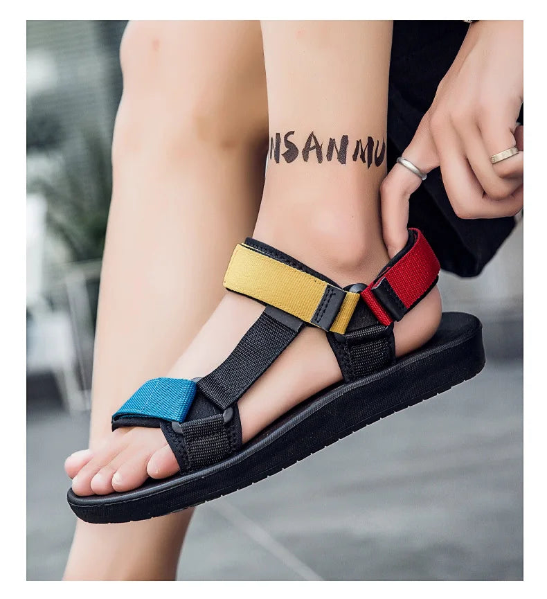 Men Sandals EVA Light Soft 2024 New Summer Casual Shoes Men Water Shoes Beach Sandals Men Couple Shoes Slippers Women Sandals