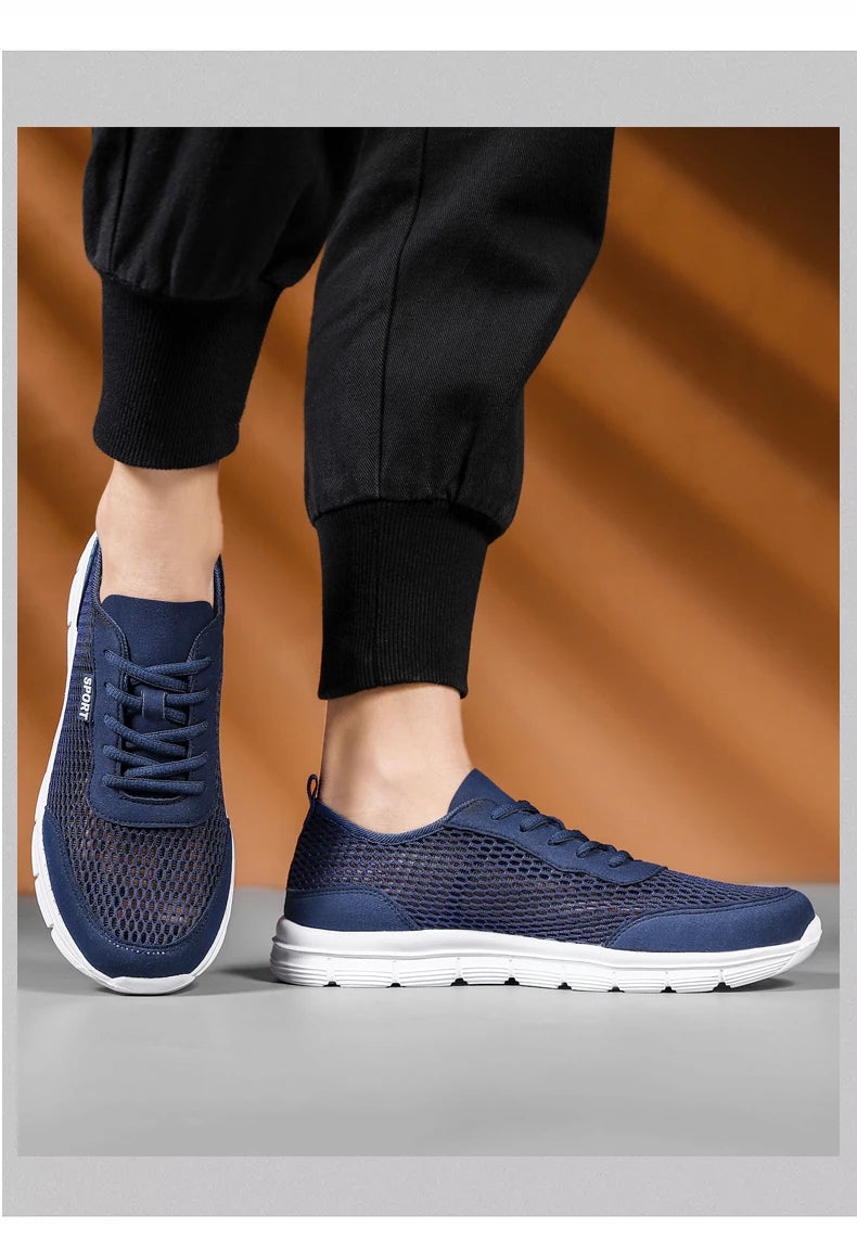 Men Shoes Autumn Soft Loafers Lazy Shoes Lightweight Cheap Mesh Casual Shoes Men Sneakers Tenis Masculino Zapatillas Hombre