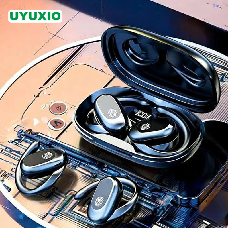 UYUXIO Real Time AI Language Translation Earbuds OWS Translator Headphone with 144 Languages Earphone Ear Buds for Business