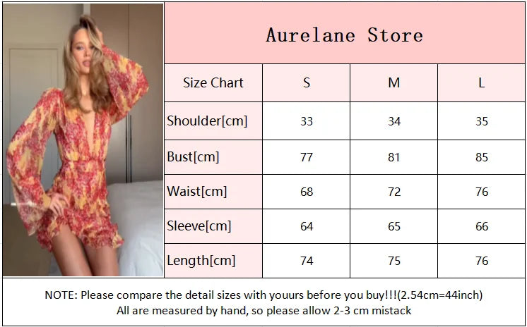 Sexy Floral Printed Mini Dress Women V-neck Flared Sleeve Waist Cinching Ruffle Bodycon Dresses 2026 Lady Party Vacation Gown
