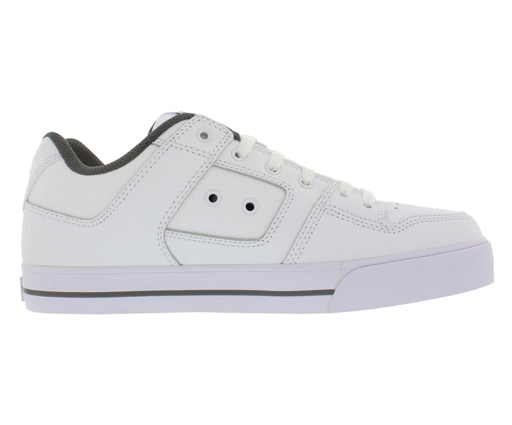 Dc Pure Skateboard Mens Shoes Size 10, Color: White