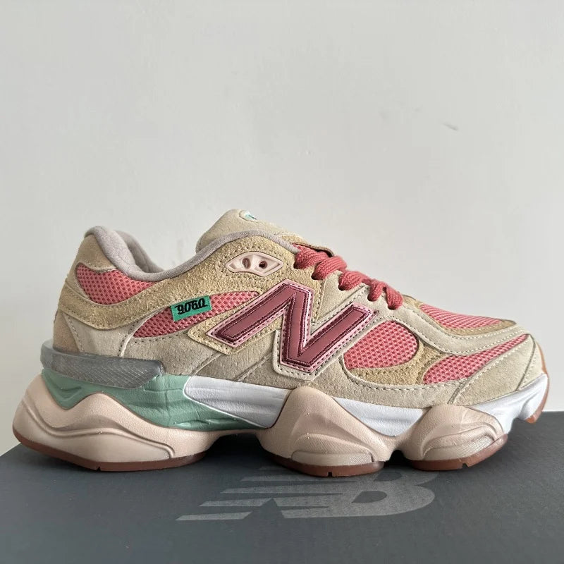 2026 Retro Running Shoe Unisex Breathable Lightweight Low Top Casual Sneakers Comfortable Height Increasing ‮seohS neW balanceeS