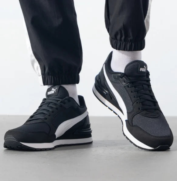 Puma Mid Top Casual Shoes Breathable Lightweight Anti Slip Comfort Walking Sneakers 399666-01