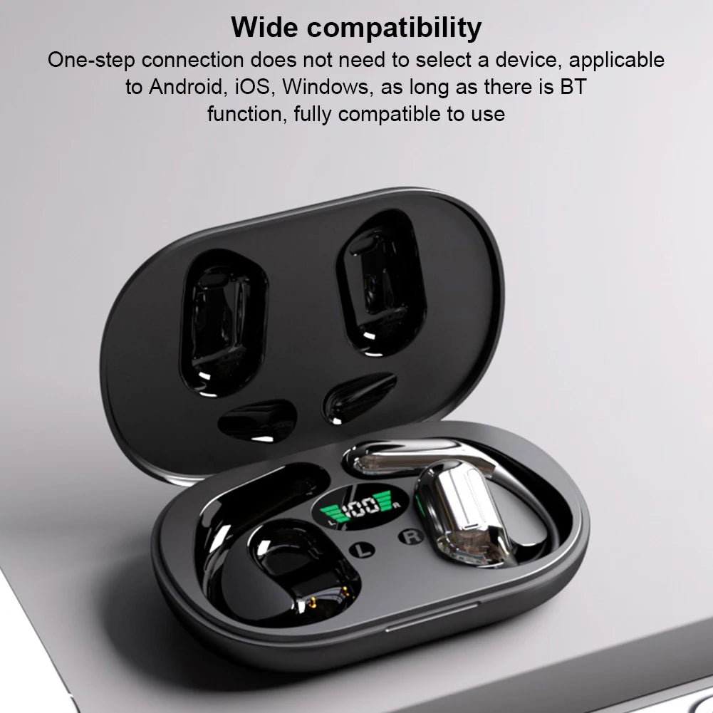 Wireless AI Translator Earbuds 3-in-1 144 Languages Noise Cancelling Bluetooth 5.3 Headset Instant Translator Smart Voice Real T