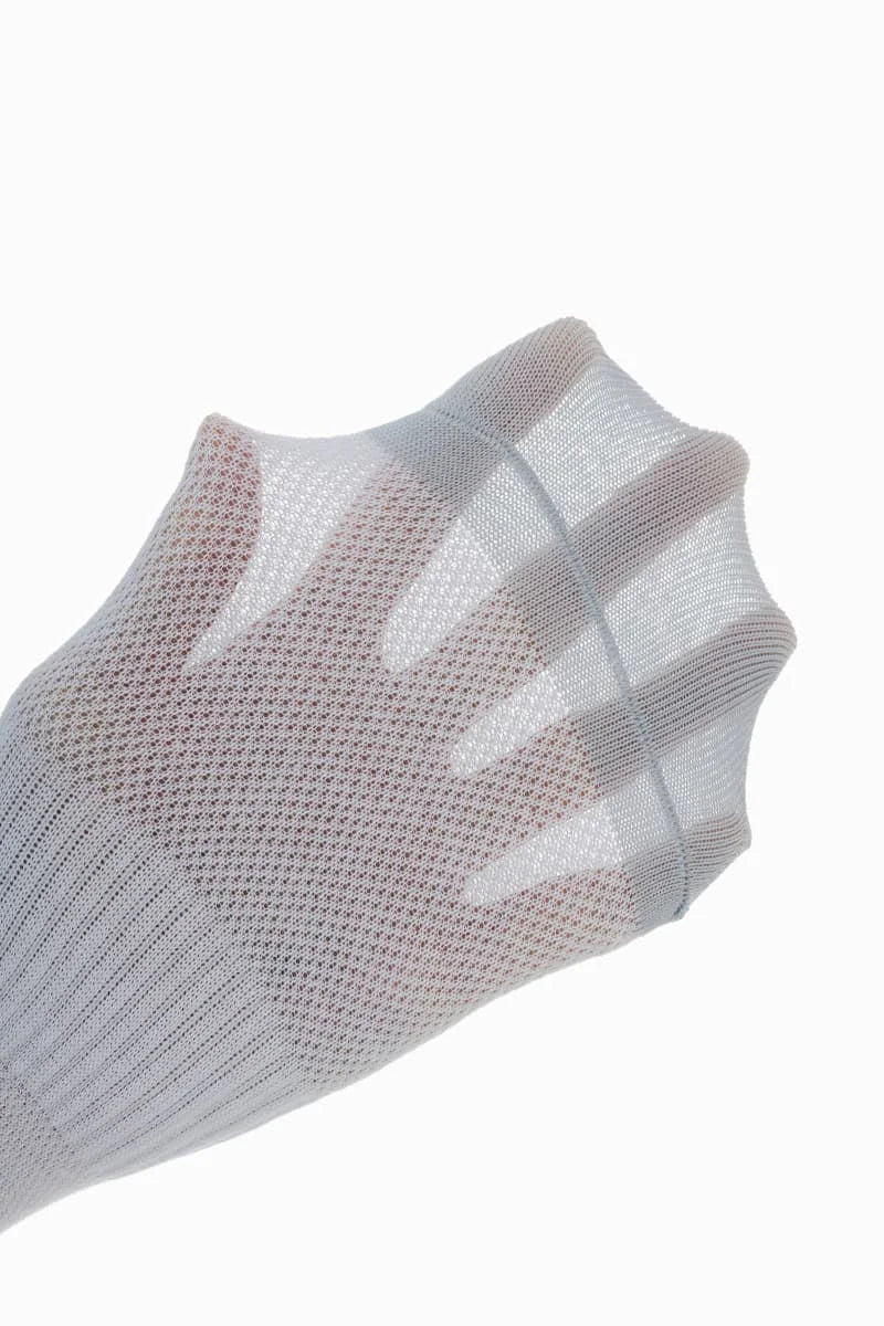 Men's Breathable Mesh Sport Crew Socks, Combed Cotton Anti-Odor Sweat Wicking Athletic Socks for Running Gym Daily Wear, 5 Pairs