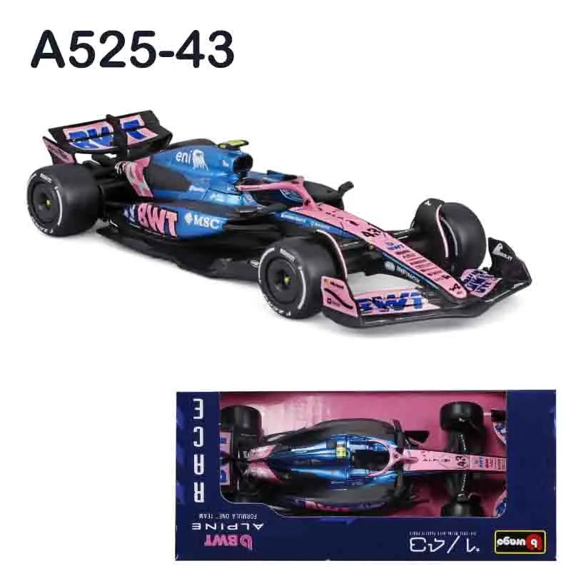 Bburago 1: 43 McLaren 2024 MCL38 Miami GP Formula Racing Alloy Car Model Toy