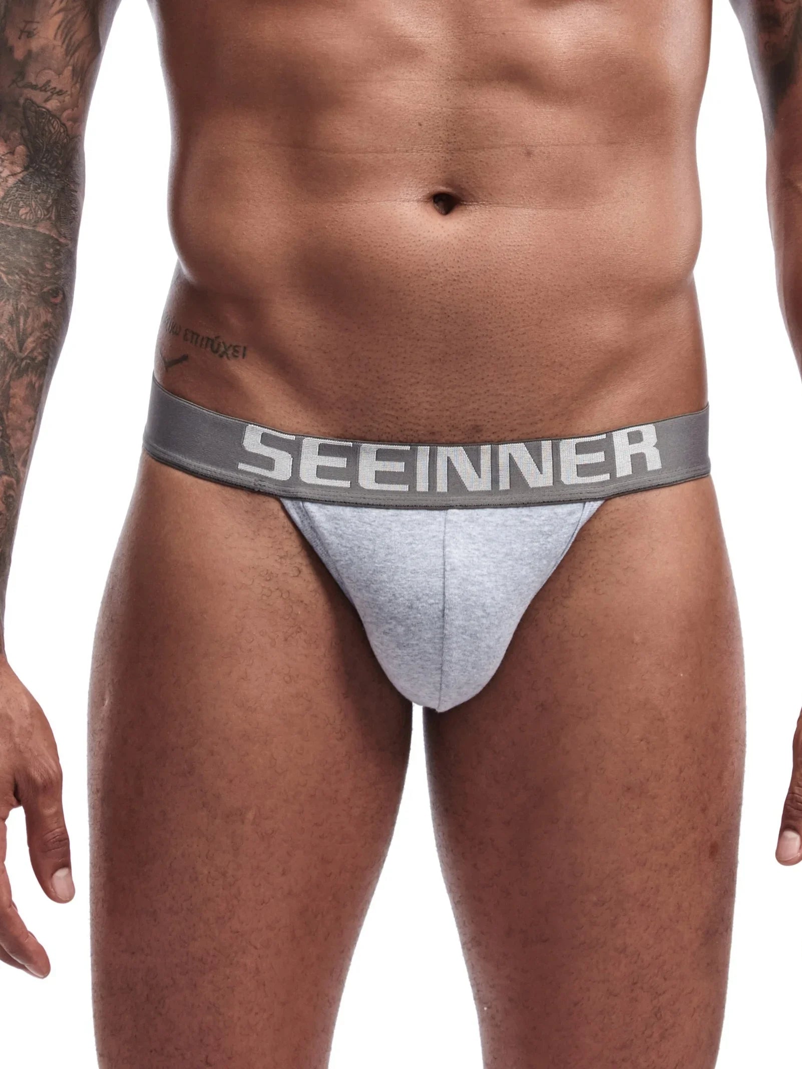 Men's Low Rise Cotton Bikini Underwear Breathable Stretch Support Briefs Wide Waistband Underpants Male Panties Hip Brief