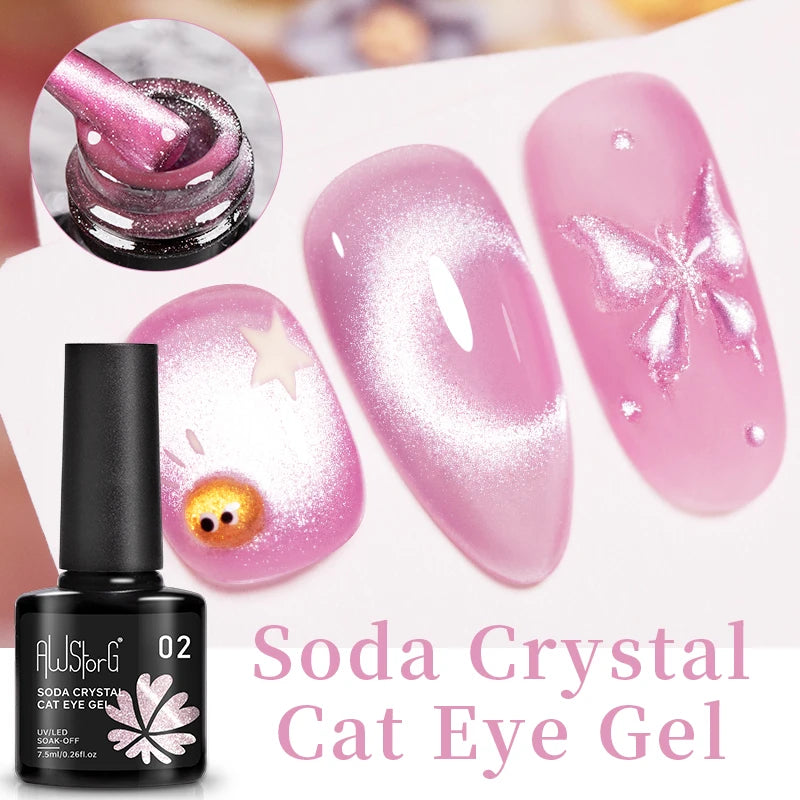 AWStorG 15ML Nail Tips Glue Gel For Falses Nail Tips Fast Extension 3 IN 1 Function Nails Art Transparent Gel Polish Soak Off UV