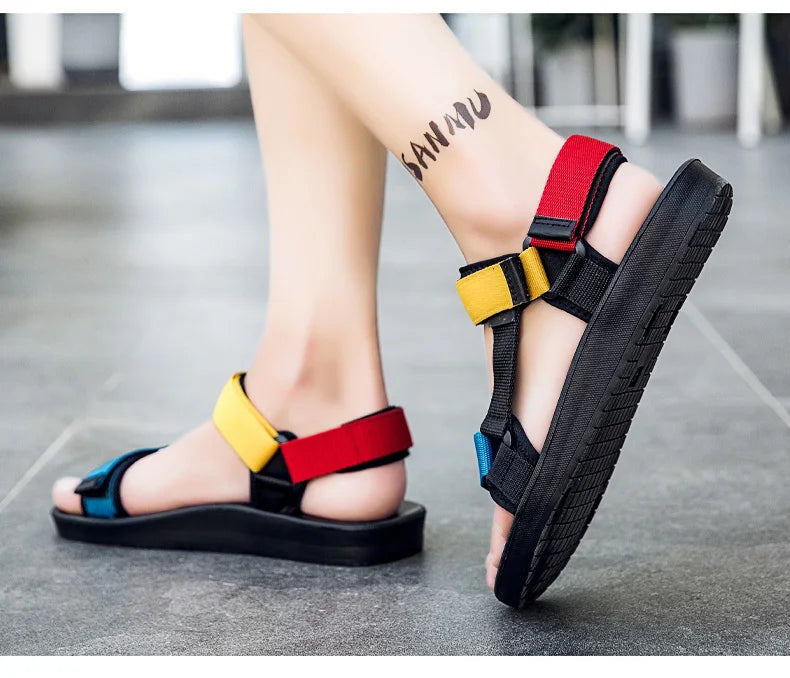 Men Sandals EVA Light Soft 2024 New Summer Casual Shoes Men Water Shoes Beach Sandals Men Couple Shoes Slippers Women Sandals