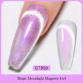 7ml Aurora Cat Magnetic Gel Nail Polish Blue Nails Sparkling Glitter Semi-Permanent Nail Art Soak Off UV Gel Varnish Manicure