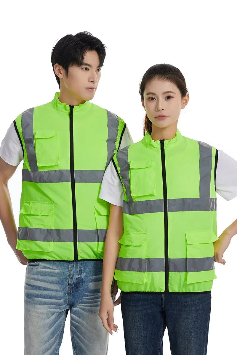 AKOOUS 6500 RPM 12V/5V USB 3-Fans Cooling Vest Air Conditioned Clothes Men Women Outdoor Work Fishing Body Cooling Jacket