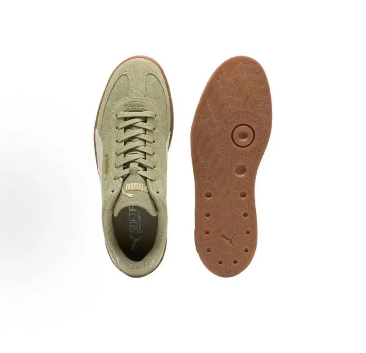 new 2026 PUMA Unisex Suede Retro Low Top Board Sneakers 400717-23/24 Color Block Gold Foil Logo Shoes