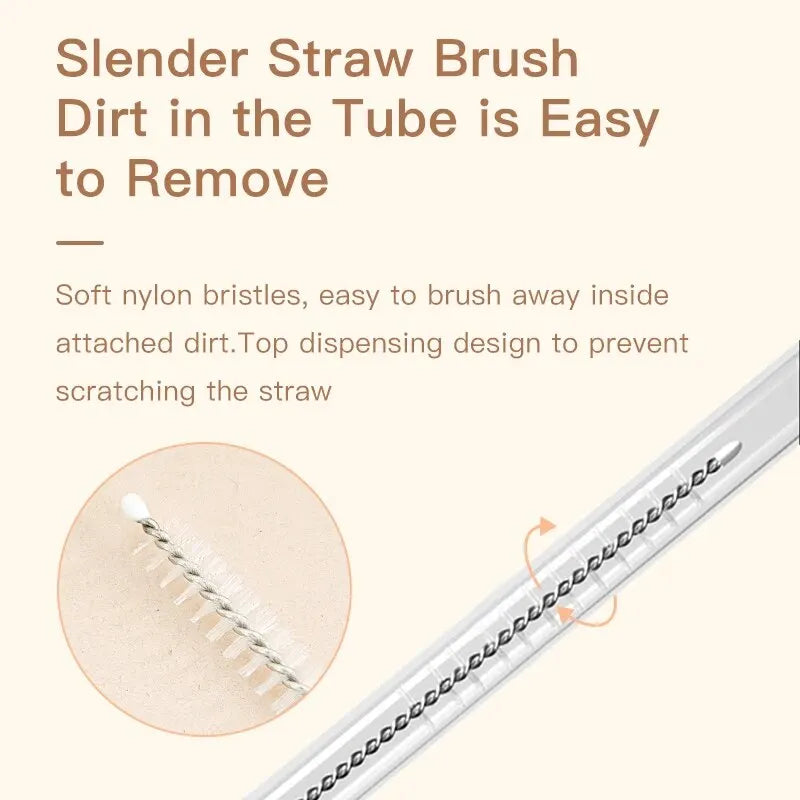 360° Silicone Baby Bottle Cleaning Brush Set 3-in-1 – Bottle, Pacifier & Straw Cleaner