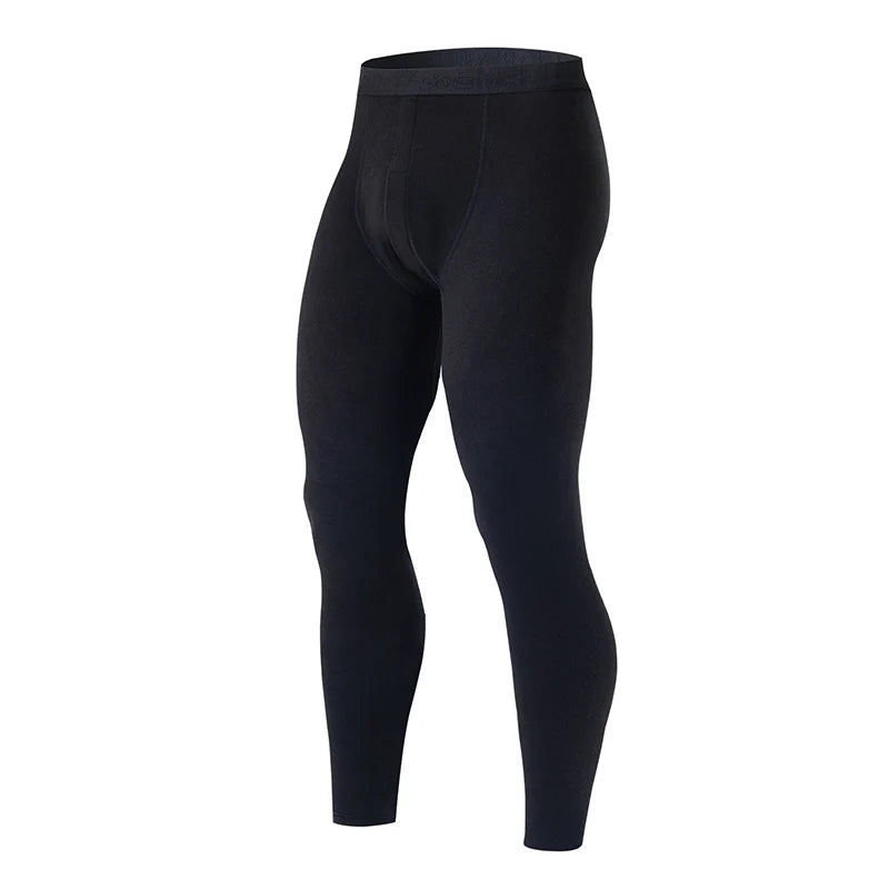 1/2/4-Piece Men's Long-sleeved Trousers In Autumn And Winter Thermal Underwear Casual Joker Sports Fitness Solid Color Suit