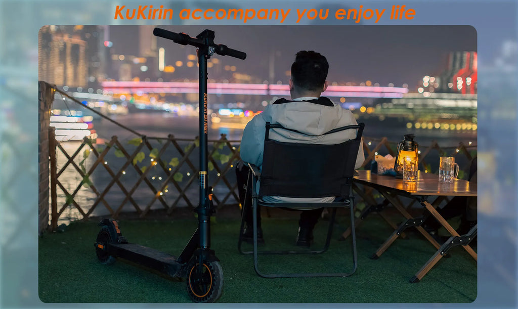 KuKirin S1 Max Adult Electric Scooter 350W Motor All-Terrain Escooter 36V10.4AH Battery 8 Inch Tire Foldable E-Scoote