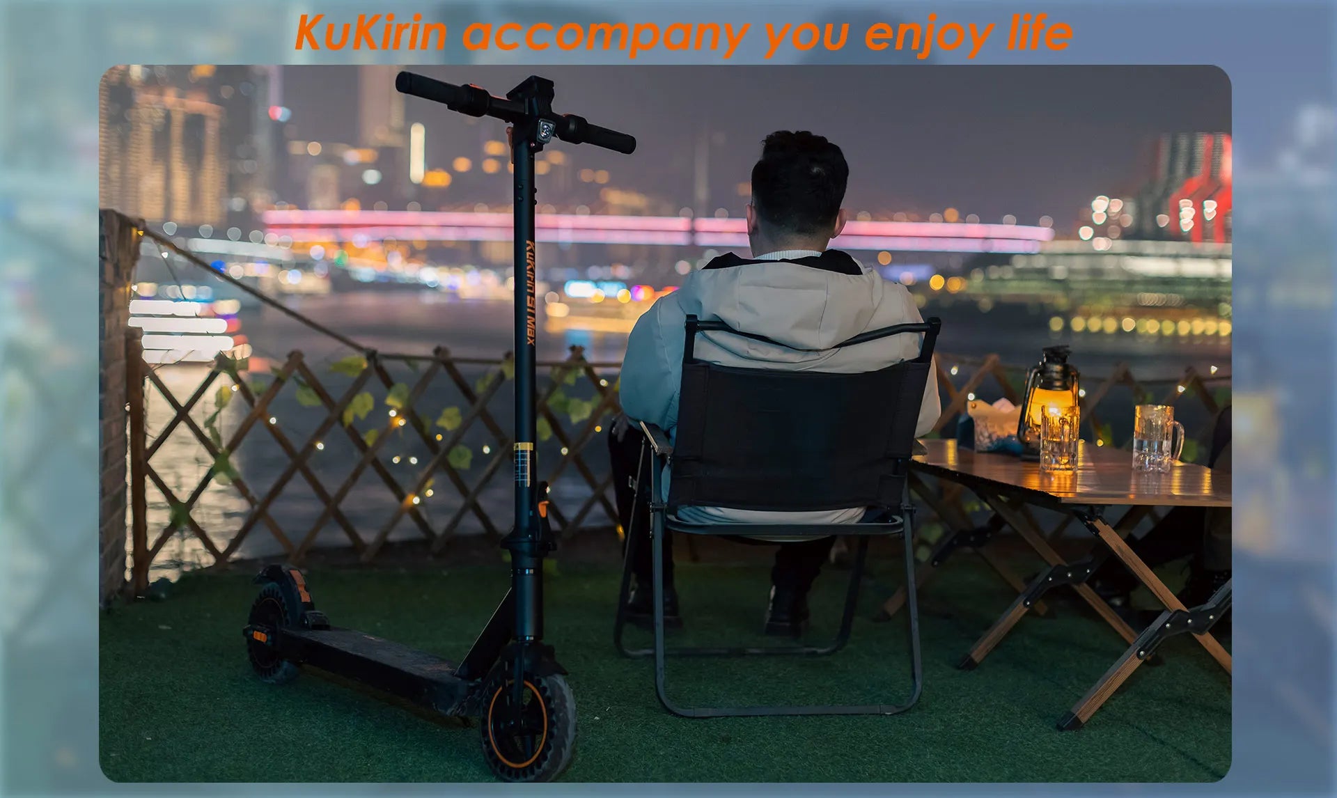KuKirin S1 Max Adult Electric Scooter 350W Motor All-Terrain Escooter 36V10.4AH Battery 8 Inch Tire Foldable E-Scoote