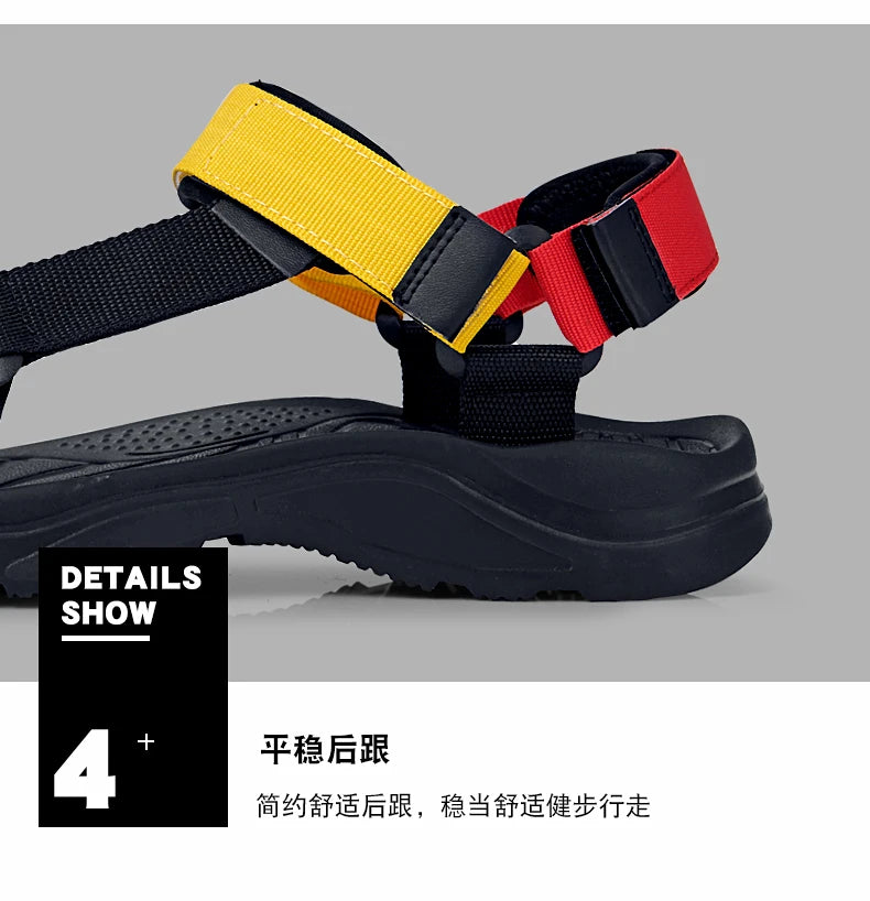 Men Sandals EVA Light Soft 2024 New Summer Casual Shoes Men Water Shoes Beach Sandals Men Couple Shoes Slippers Women Sandals