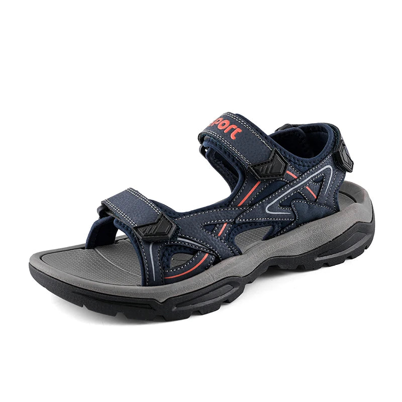 New Summer Men's Sandals Outdoor Classic Soft Large Size Beach Sandals Platform Wading Shoes Men Sneakers Rome Non-Slip Sandals