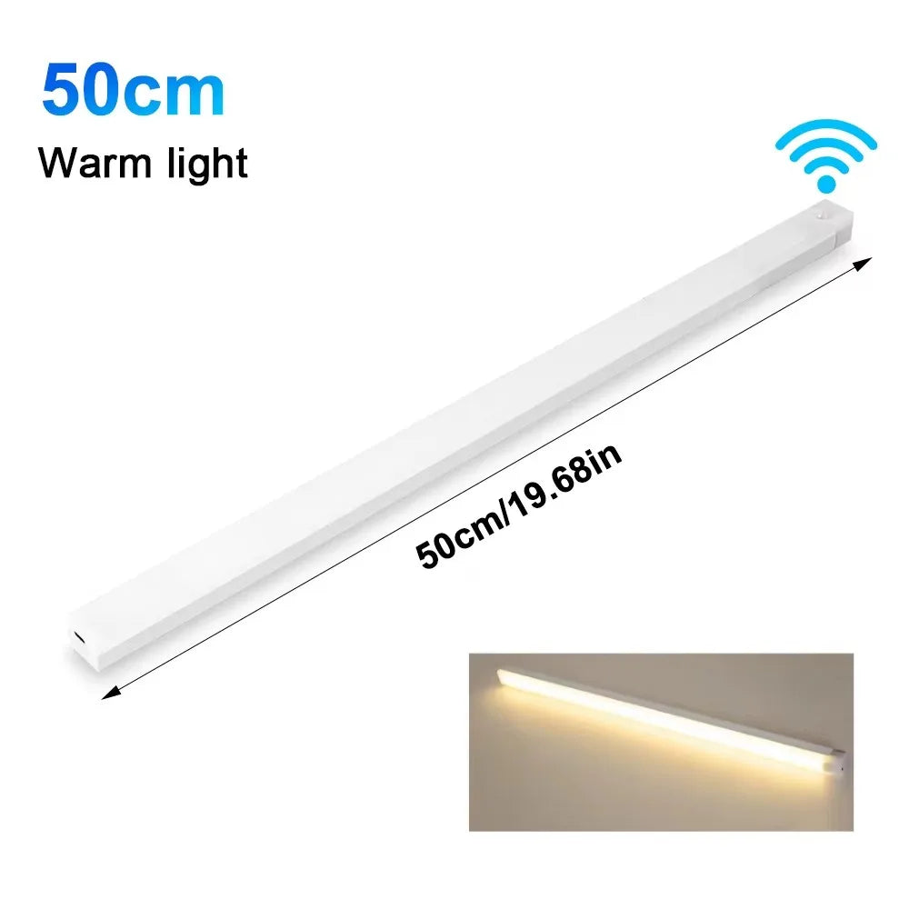 LED Car Sensor Light 10/20/30CM Automatic Induction Light Type-c Rechargeable Smart Lighting Magnetic Maual/Sensing Mode Lamp