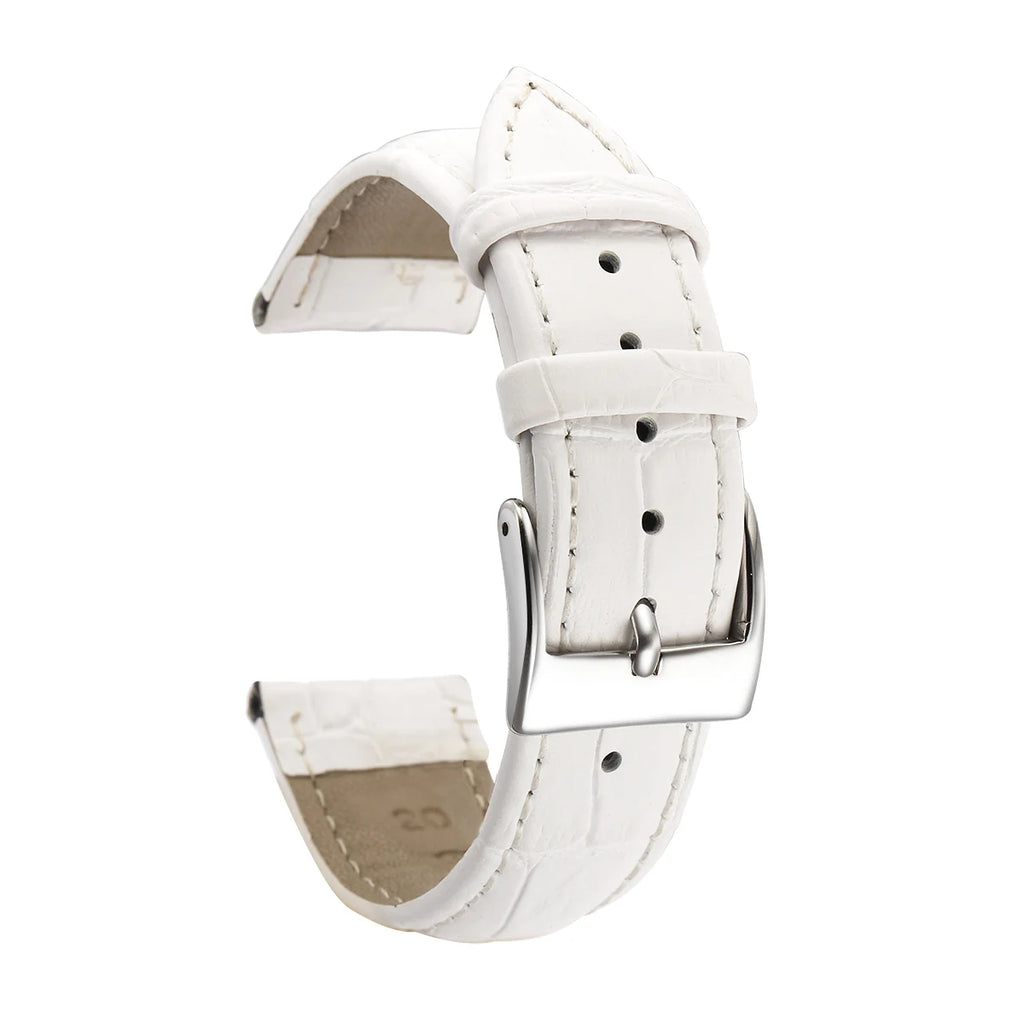Premium Genuine Leather Watch Band – Multi-Size Wrist Strap